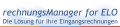 Logo rechnungsManager for ELO